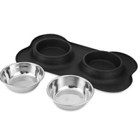 Pawfetch Dog/ Cat Silicone Mat & Bowls