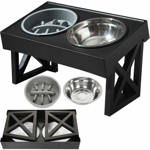 Elevated Dog/Cat Feeding Station