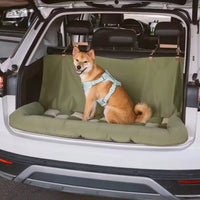 Travel Dog Car Seat Bed- Chessboard pattern, Cosy & Safe