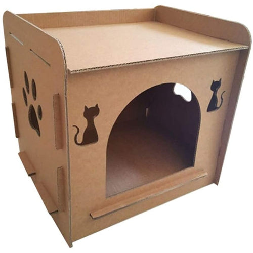 Cardboard Cat House