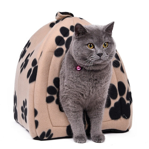Cone Pet Paw Cat Bed