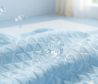 Summer Cooling Round Dog Bed
