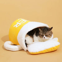Beer Mug Cosy Cat Bed