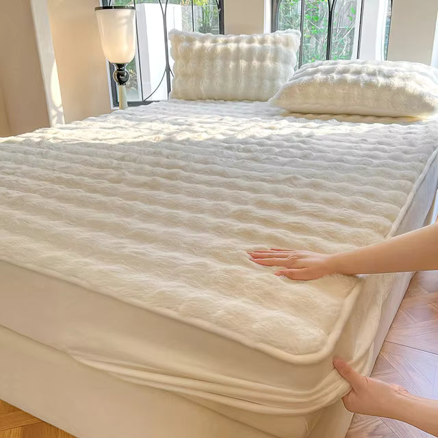 Pawfetch Plush Mattress Cover for Dogs/Cats