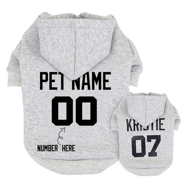Personalised Dog Hoodie