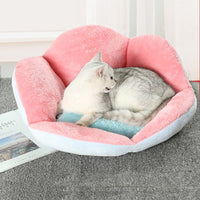 Comfy Paw Shaped Cat Bed