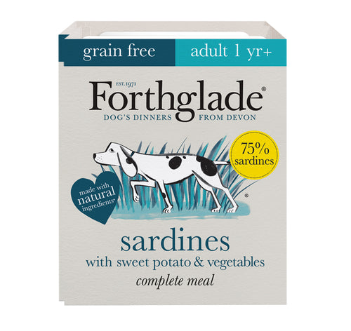 Forthglade Complete Grain Free Sardines 6 x 395g