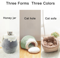 Pawfetch 3in1 Honeypot Cat Bed