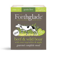 Forthglade Gourmet Grain Free Beef & Wild Boar 7 x 395g