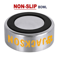Personalised Stainless Steel Dog Bowl