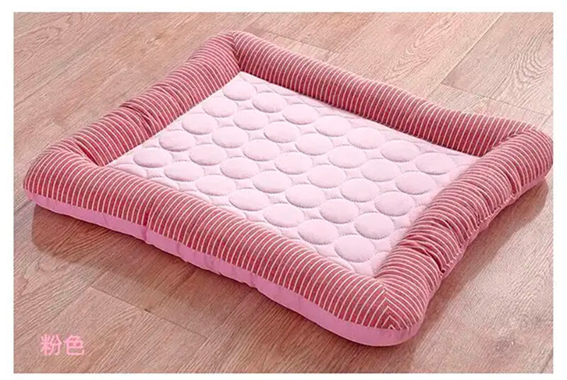 Summer Cooling Dog Mat with Sides