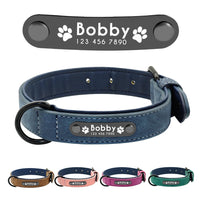 Personalised Leather Dog Collar