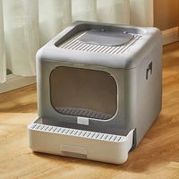 Fully Enclosed Cat litter Box / Tray